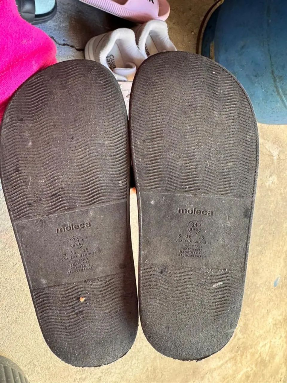 Chinelo moleca 34 - Foto 2