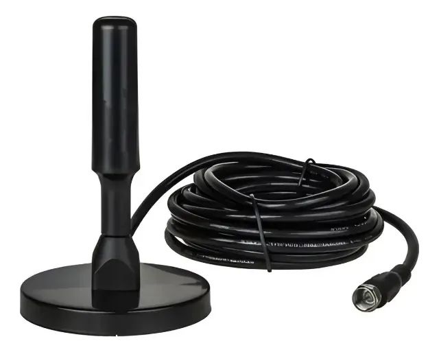 Antena Digital Hdtv  Interna e Externa Cabo 5metros 