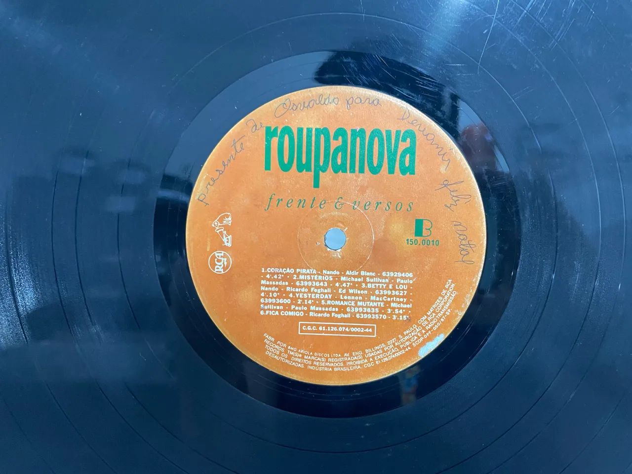 Disco de Vinil Roupa Nova Frente e Versos - Foto 3