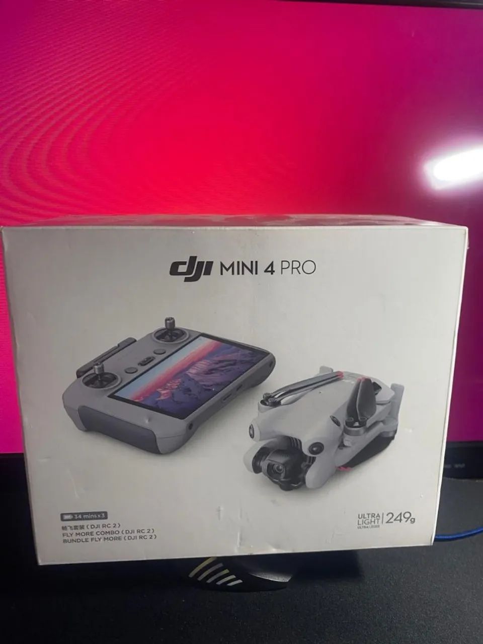 Drone DJ Mini 4pro com tela  - Foto 5