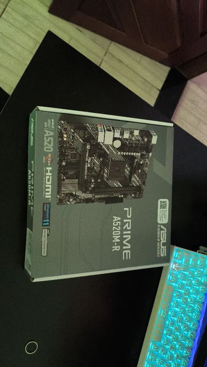 A520M-R ASUS PRIME LACRADA COM NOTA