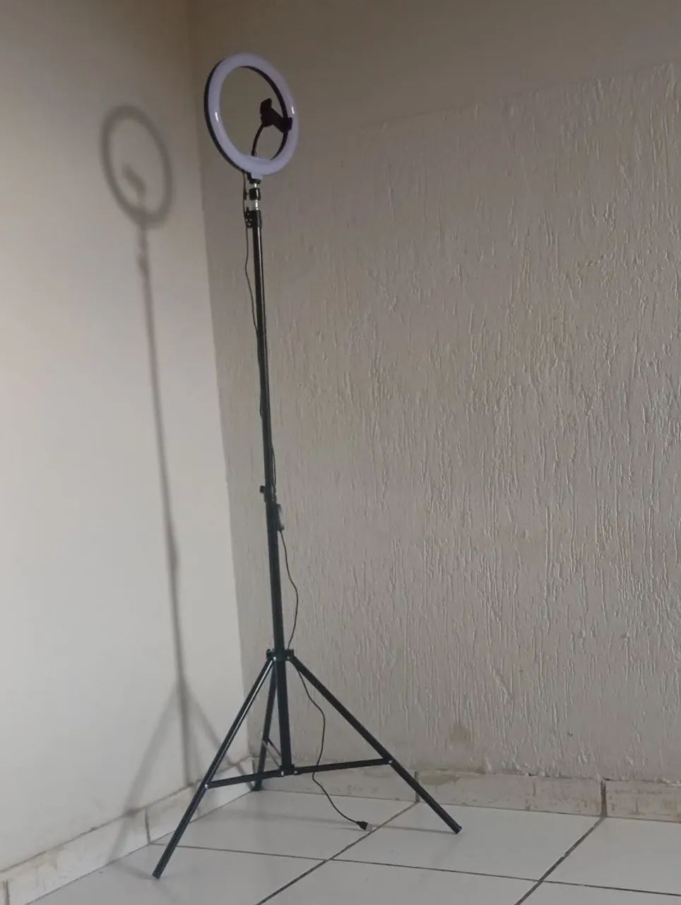 Vendo tripé ring light