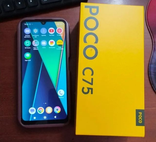 Celular XIAOMI POCO C75 - 8 GB RAM + 256 GB