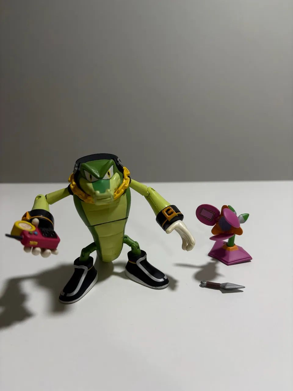 Figure Vector + Acessórios Team Chaotix - Jazzwares  - Foto 2