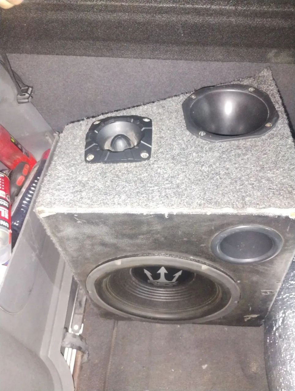 Vendo caixa trio + Módulo Sd 400