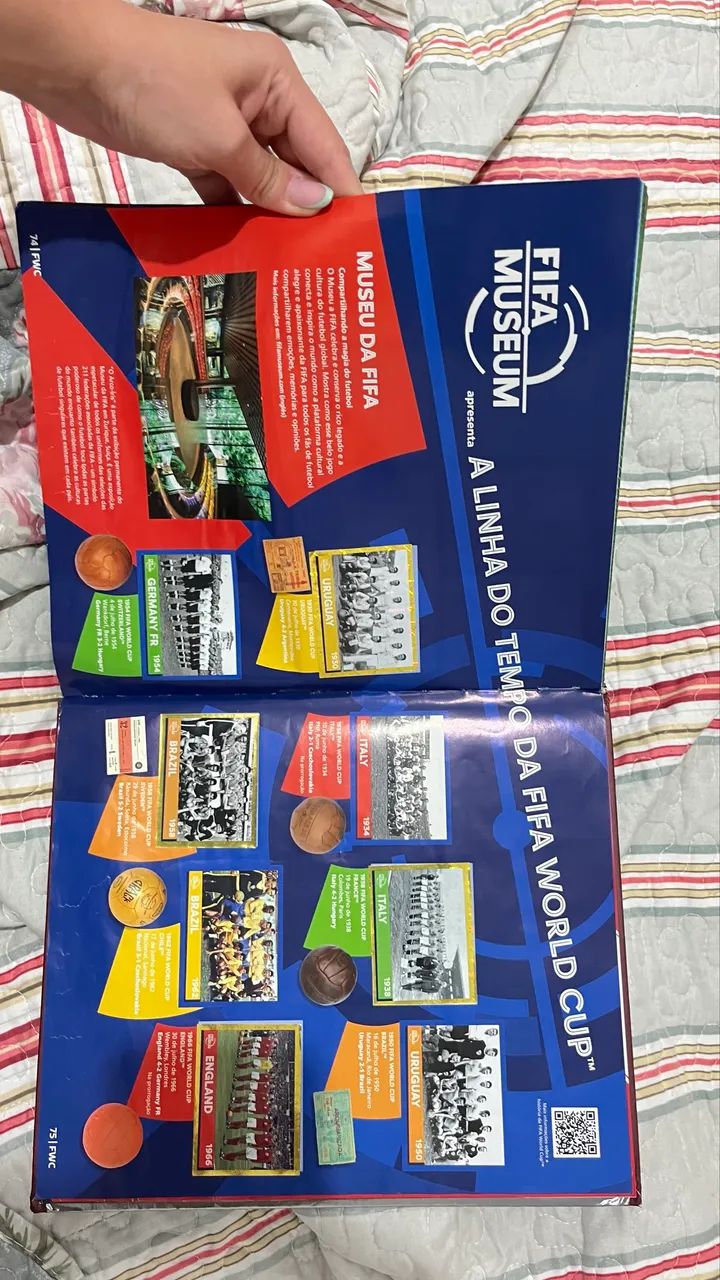 Álbum capa dura- copa do mundo 2022 - Foto 3