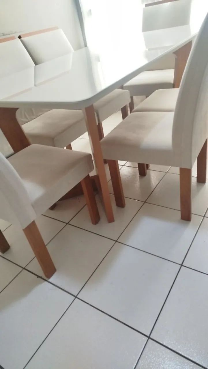 MESA JANTAR C/6 CADEIRAS - Foto 2
