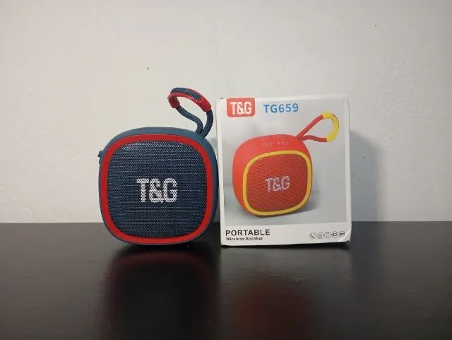 Caixa De Som Bluetooth T&g Tg659