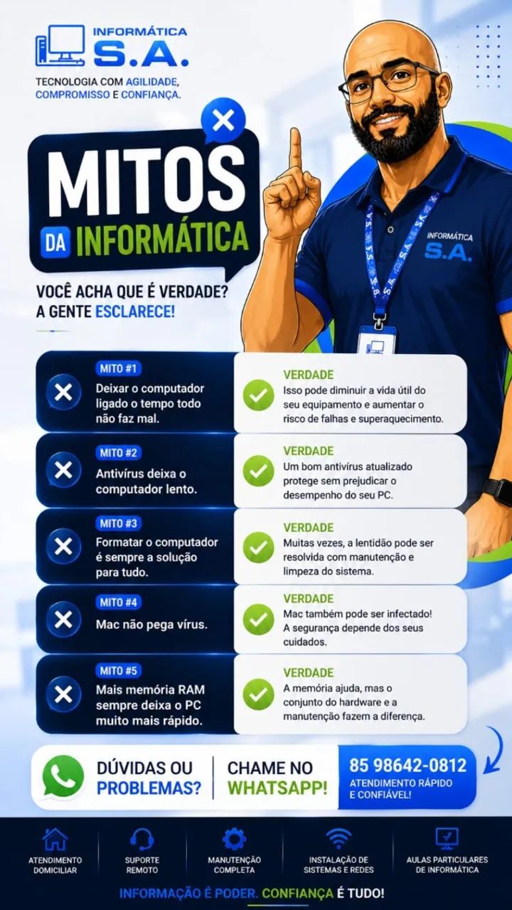 Manutenção em Computadores, Notebooks e Internet - Foto 3