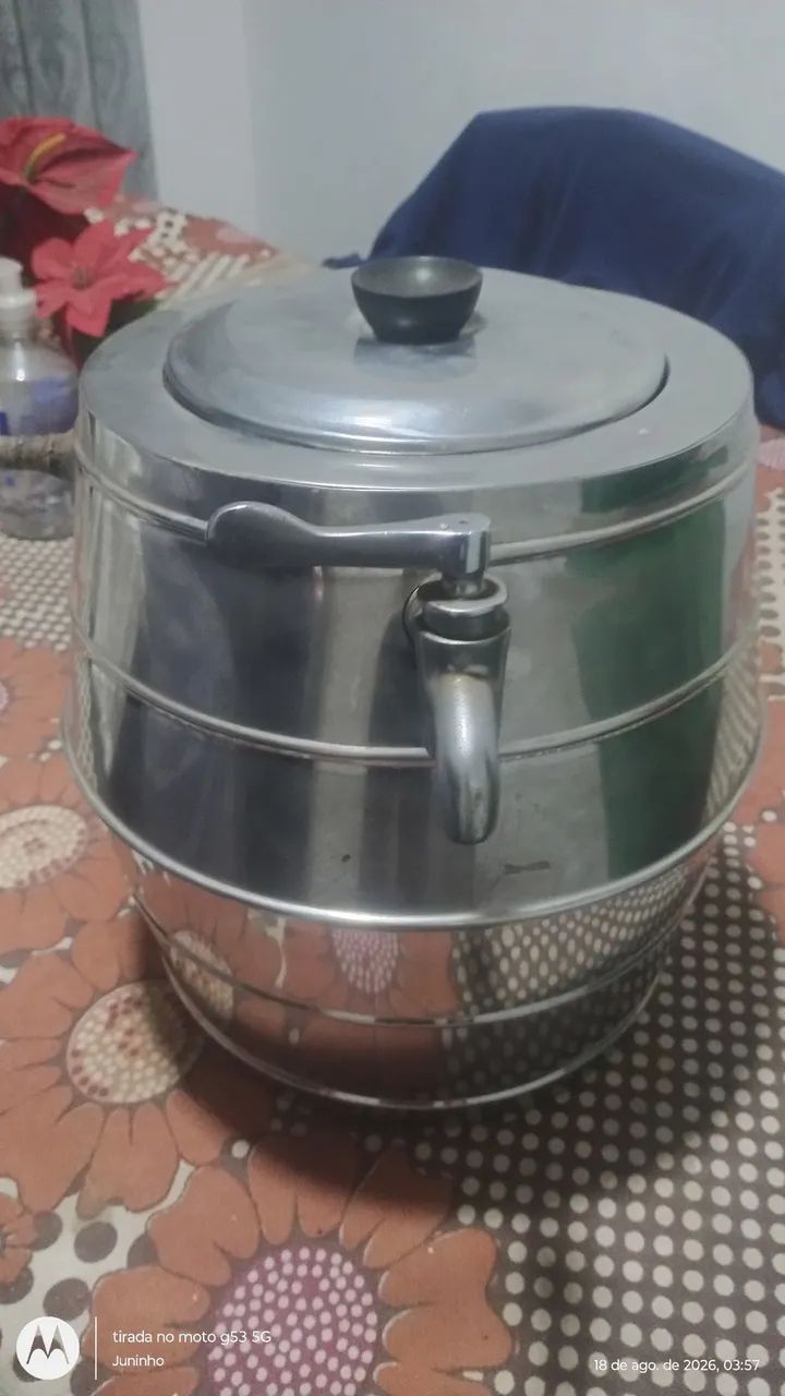 Choperia antiga relíquia de cobre por dentro e inox pôr fora 