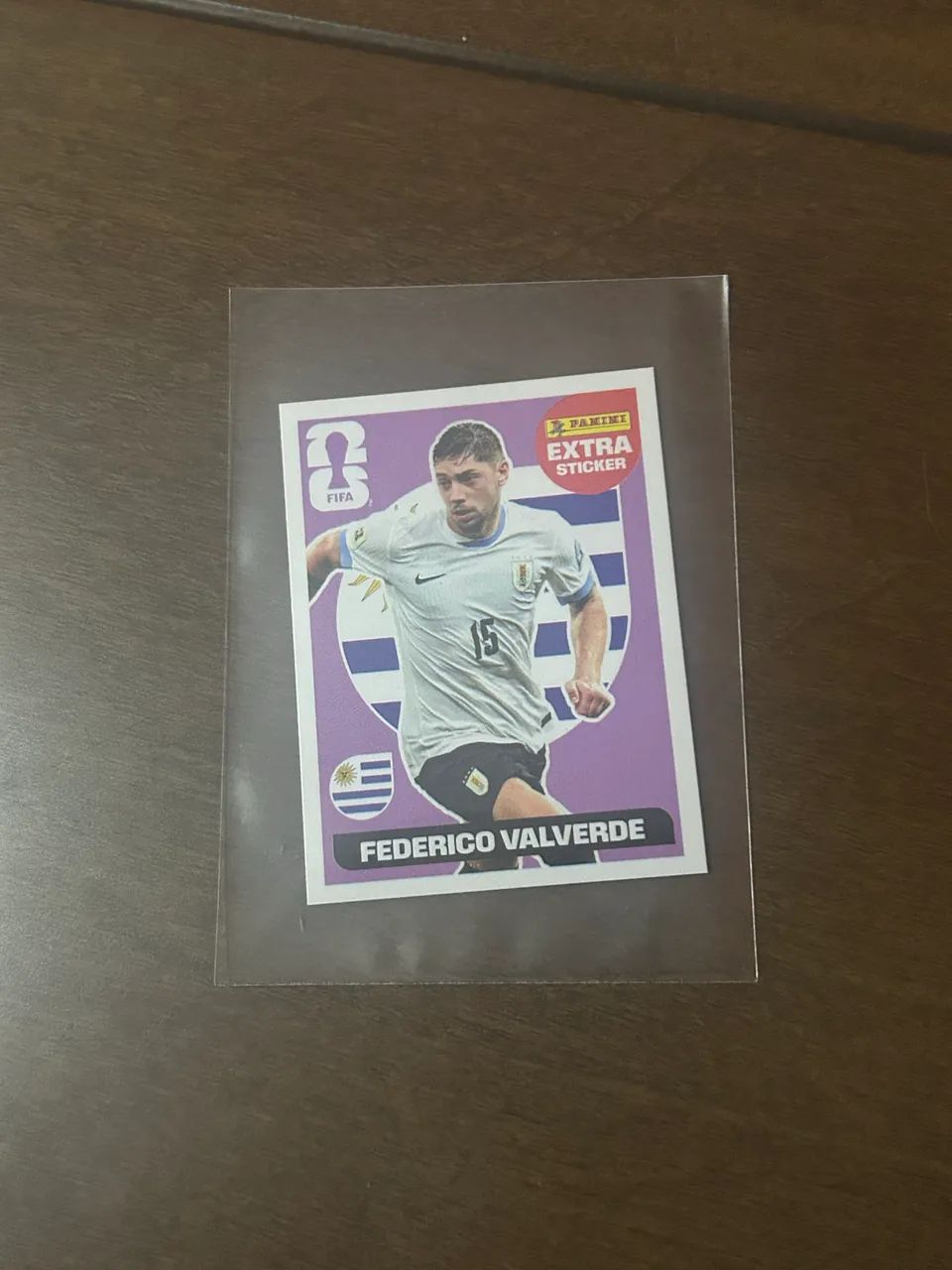 Figurinha Legend Roxo Valverde