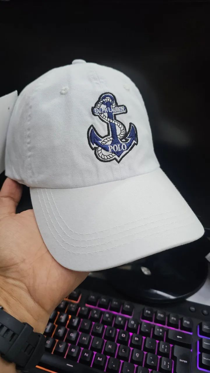 Boné Polo Branco