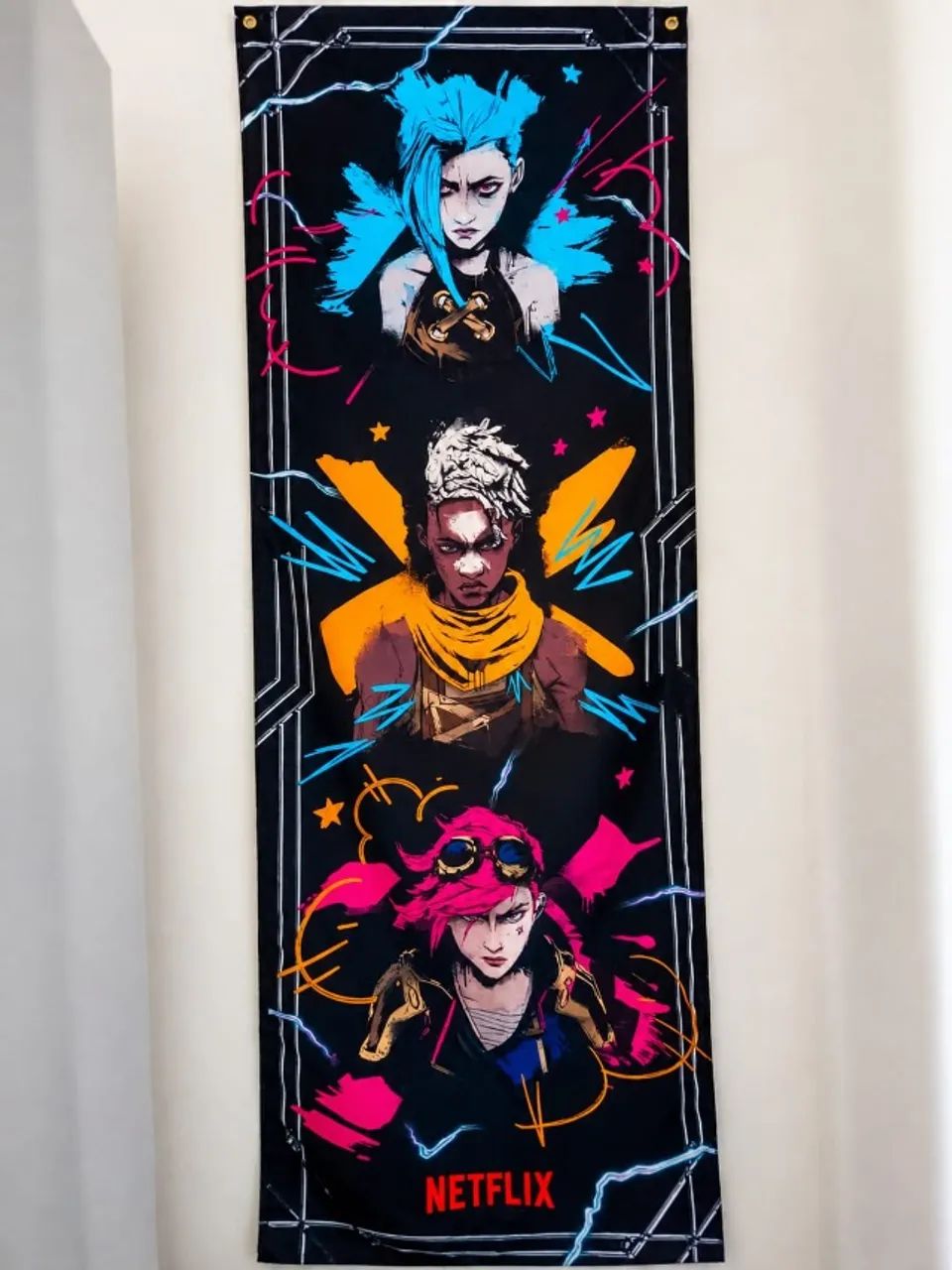 Bandeira Arcane netflix- Tudum netflix  - Foto 3