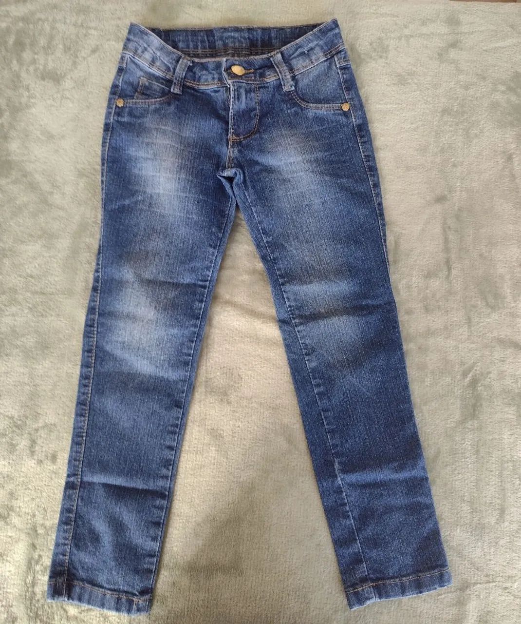 Calça jeans e casaco infantil menina  - Foto 3