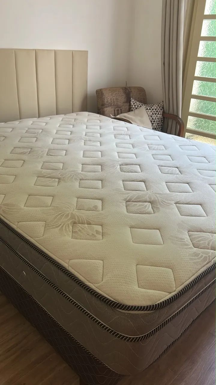 Cama Box Queen  Semi Nova  - Foto 3