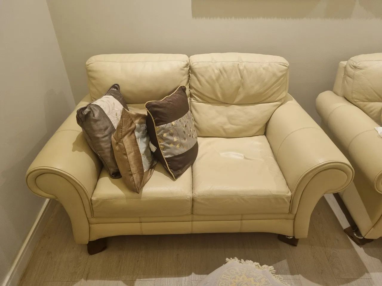 Conjunto de Sofá de Couro Legítimo - Foto 3