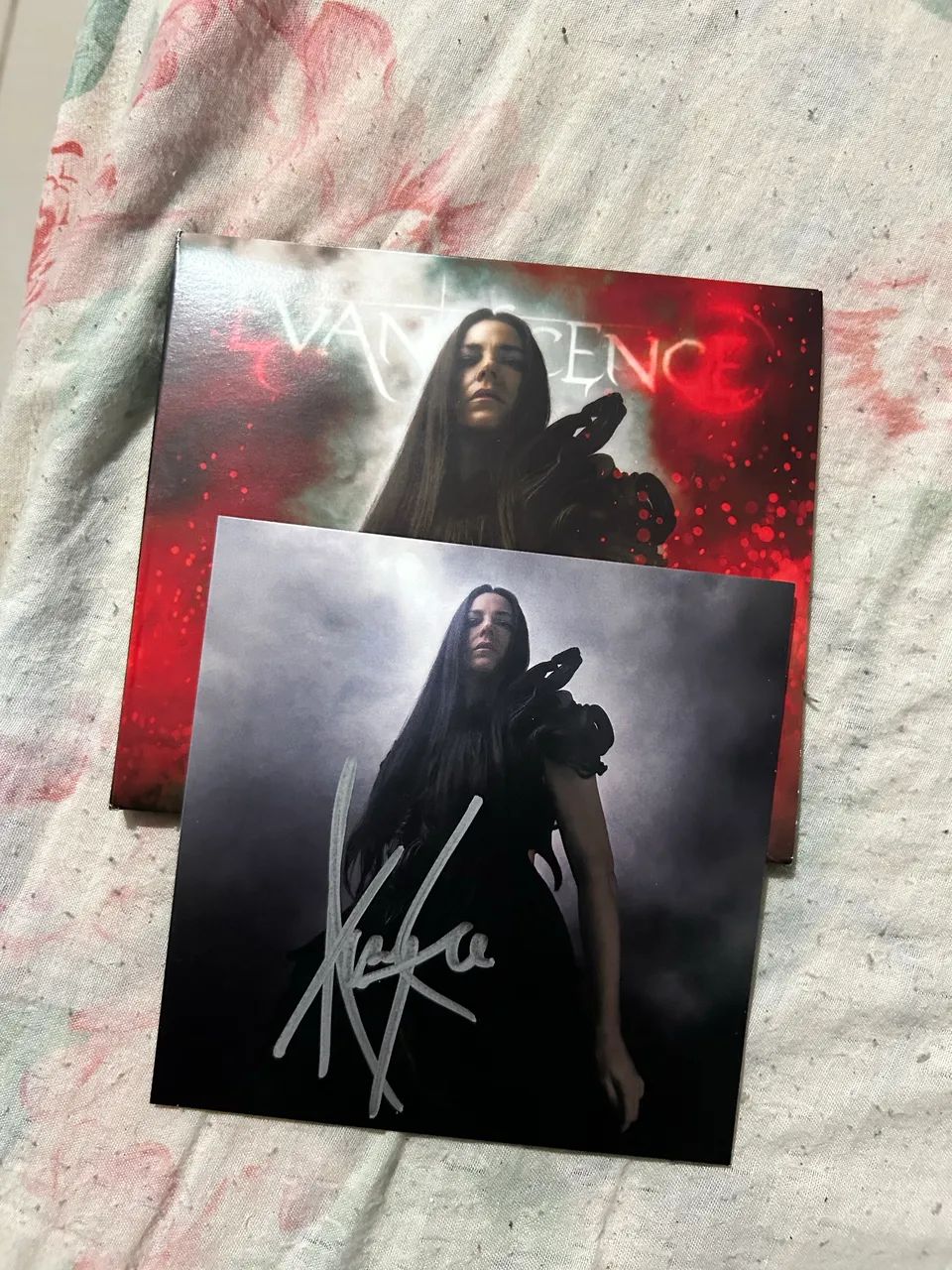 Cd Evanescence + card autografado limitado  - Foto 2