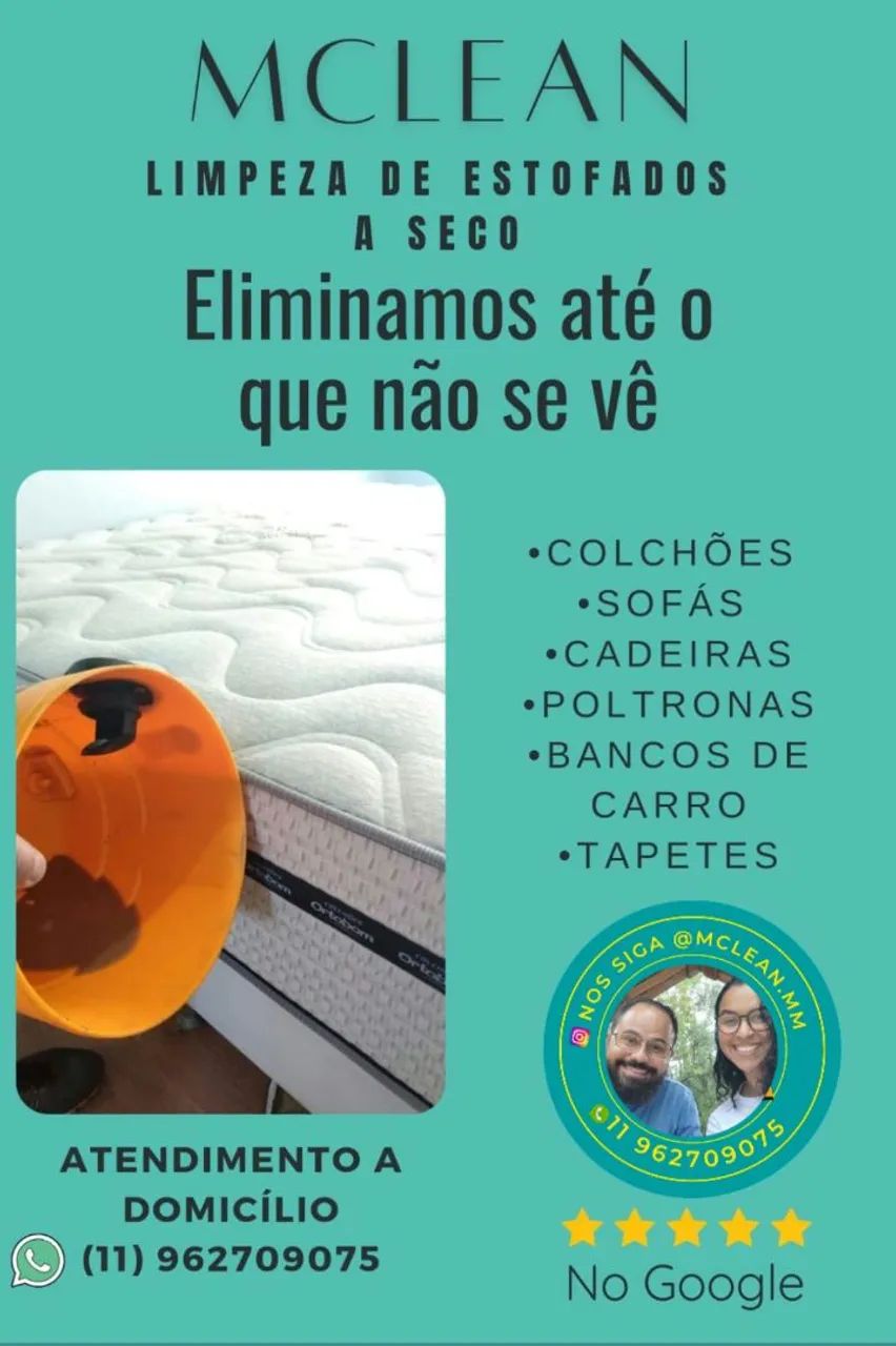 Limpeza e Higienização de Estofados  - Foto 2