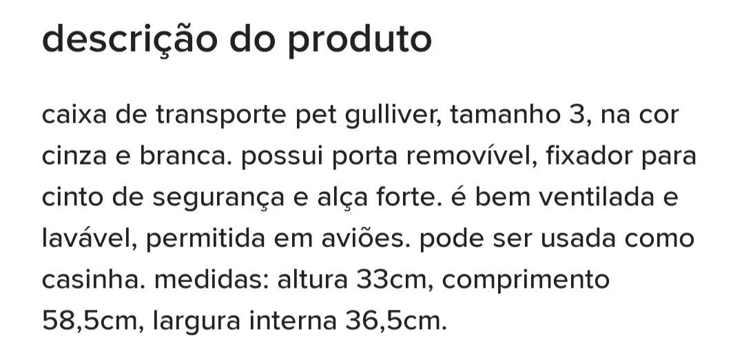 Caixa Transporte Pets - Foto 5