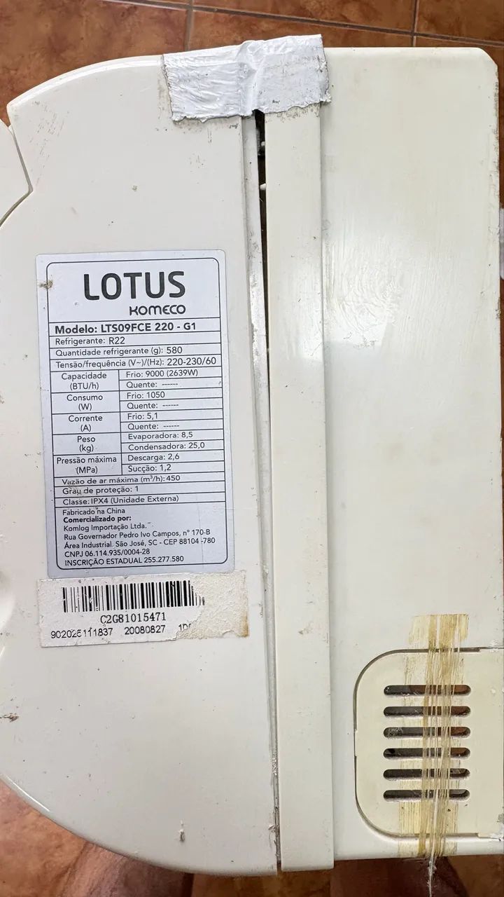 Ar condicionado komeco 9 mil btus - Foto 3