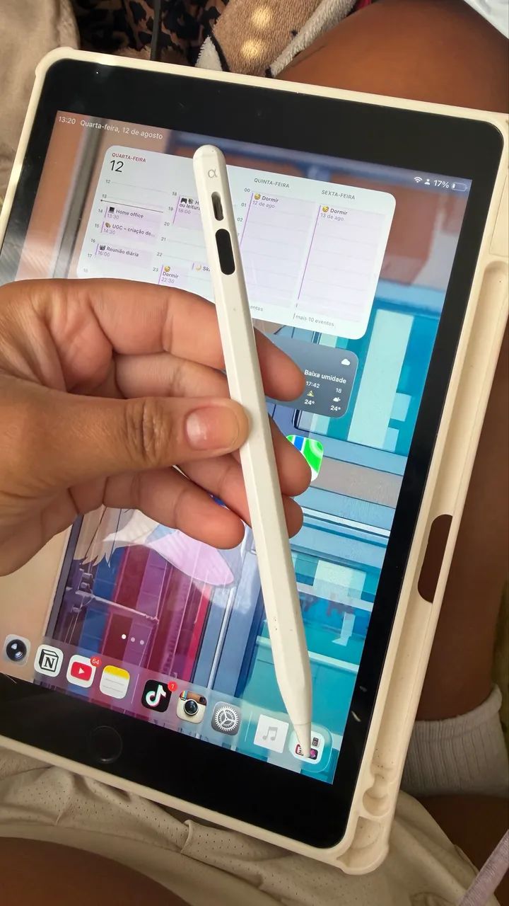 iPad 9 64gb + caneta + capa + teclado (com caixa) - Foto 3