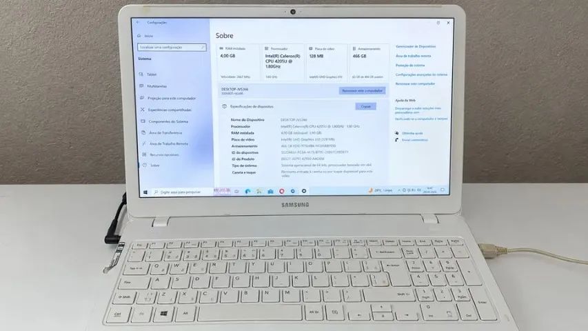 Notebook Samsung Essentials E20 - 4GB RAM / 500GB HD - Foto 2