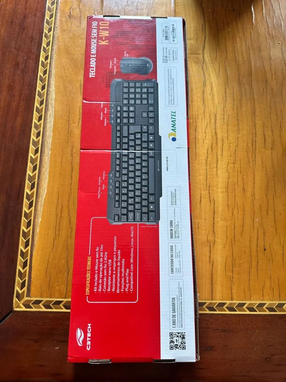 Teclado e mouse sem fio 