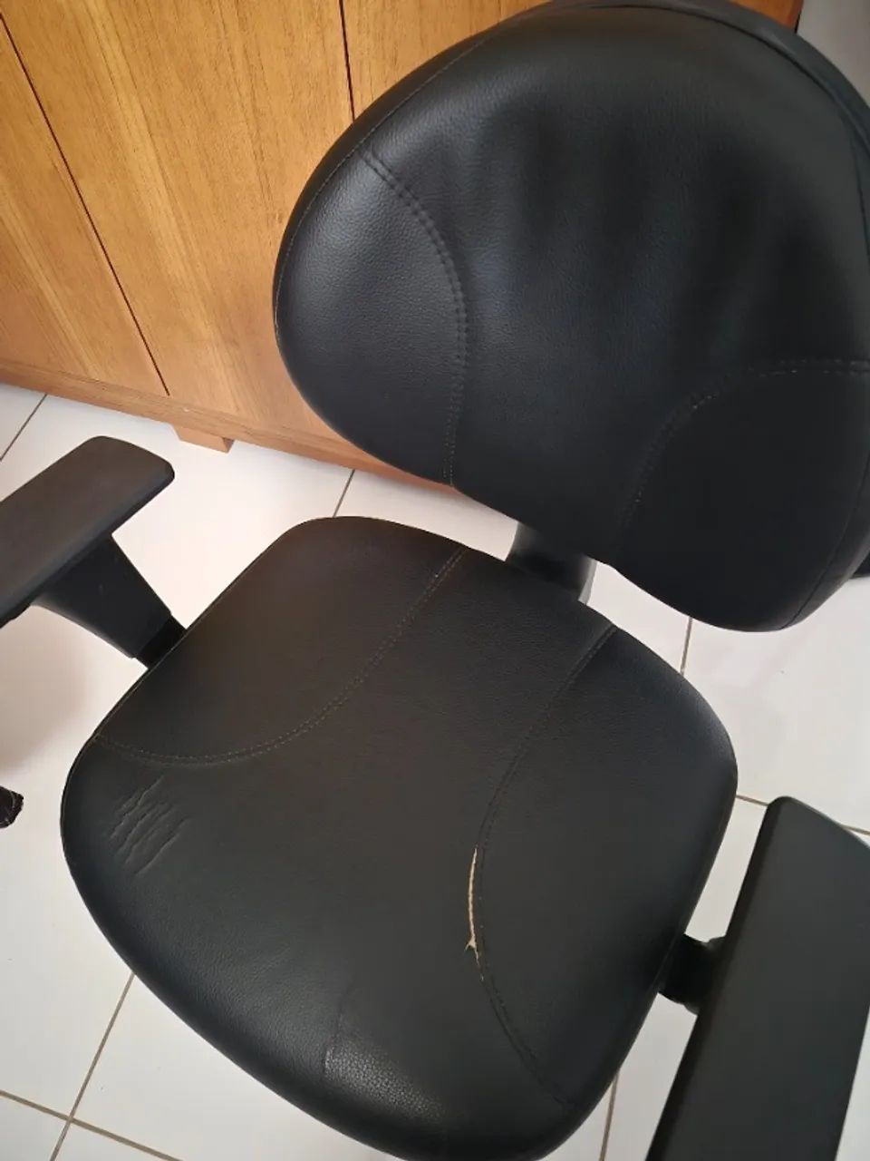 Cadeira Executiva Back System - Plaxmetal (Couro) - Foto 2