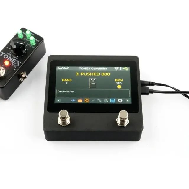 Foot controller Midi touch screen p/ tonex one MADE In Canada