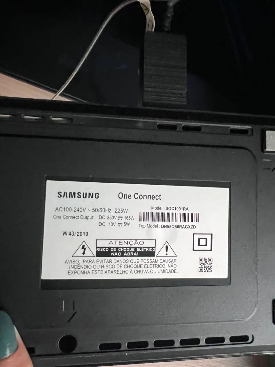TV Samsung QLED QN55Q80R - Foto 3