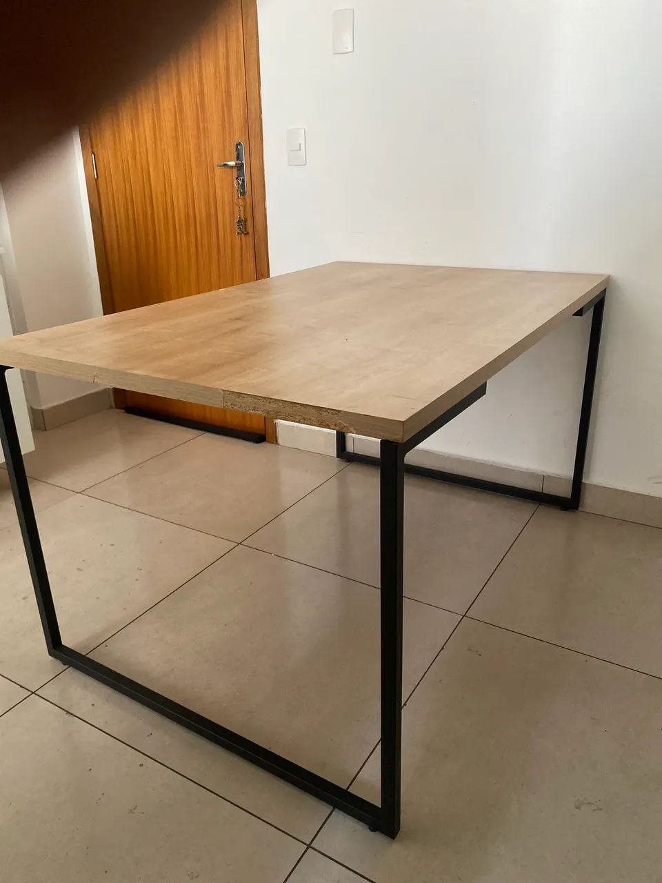 MESA JANTAR ESTILO INDUSTRIAL - Foto 2