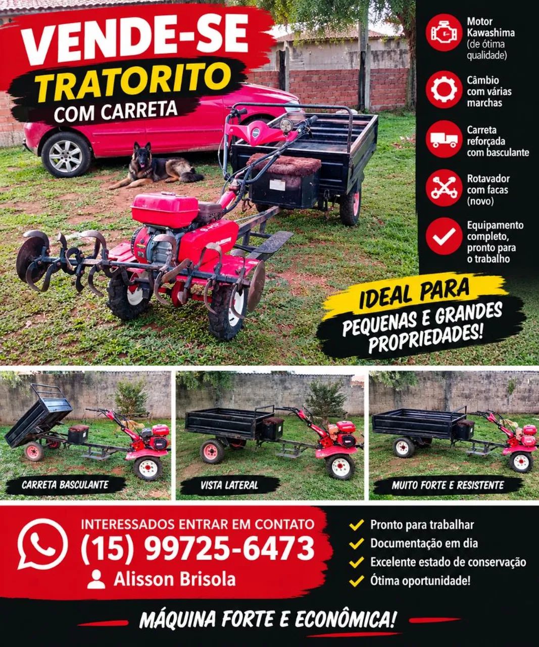 Vendo tratorito