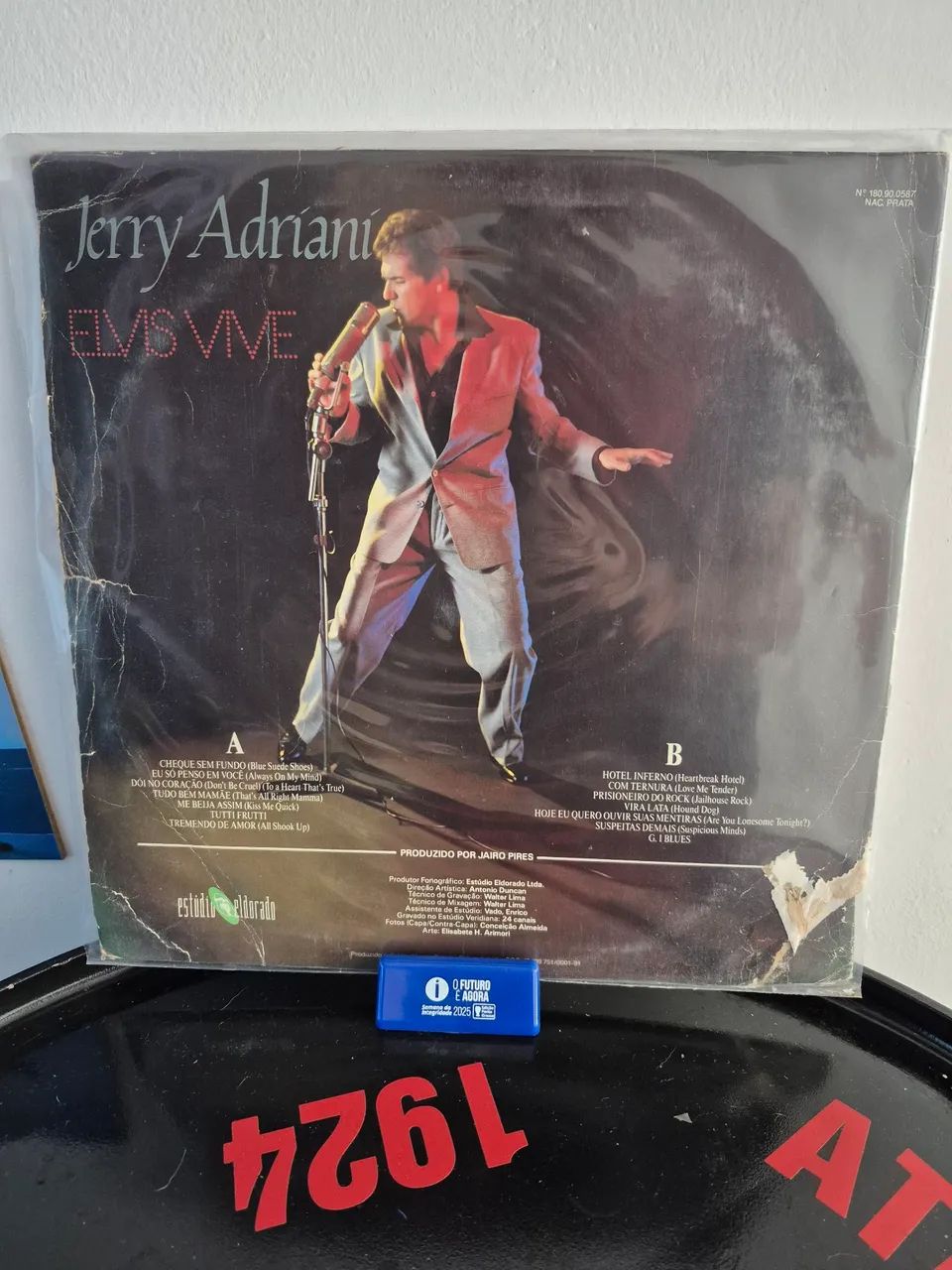 LP Jerry Adriani - Elvis Vive - Foto 2