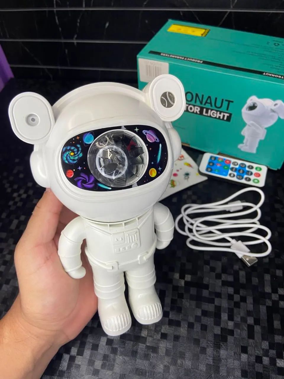 ASTRONAUTA PROJETOR COM BLUETOOTH - Foto 3