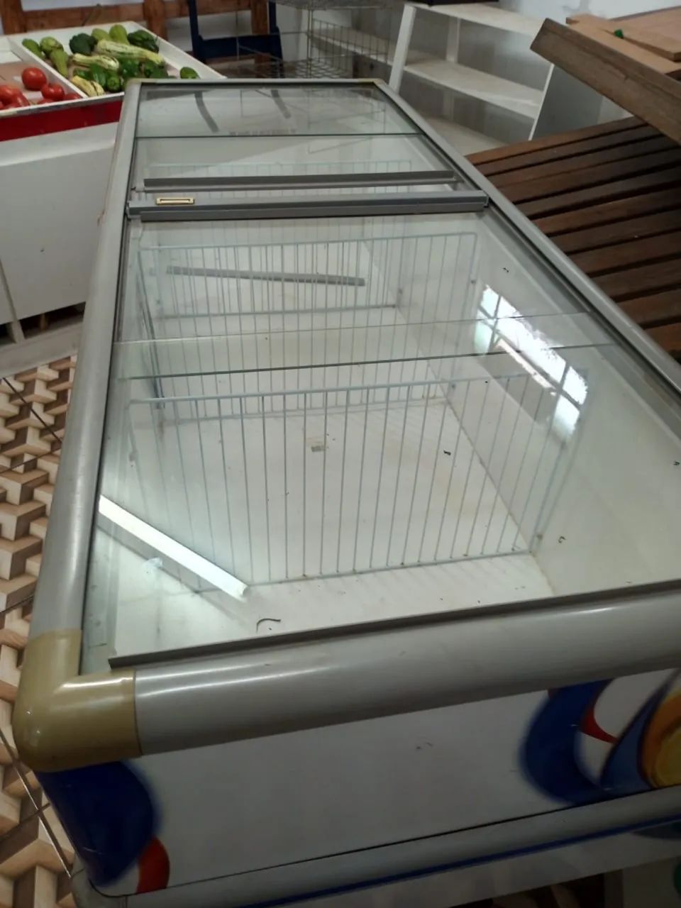 Freezer ilha 