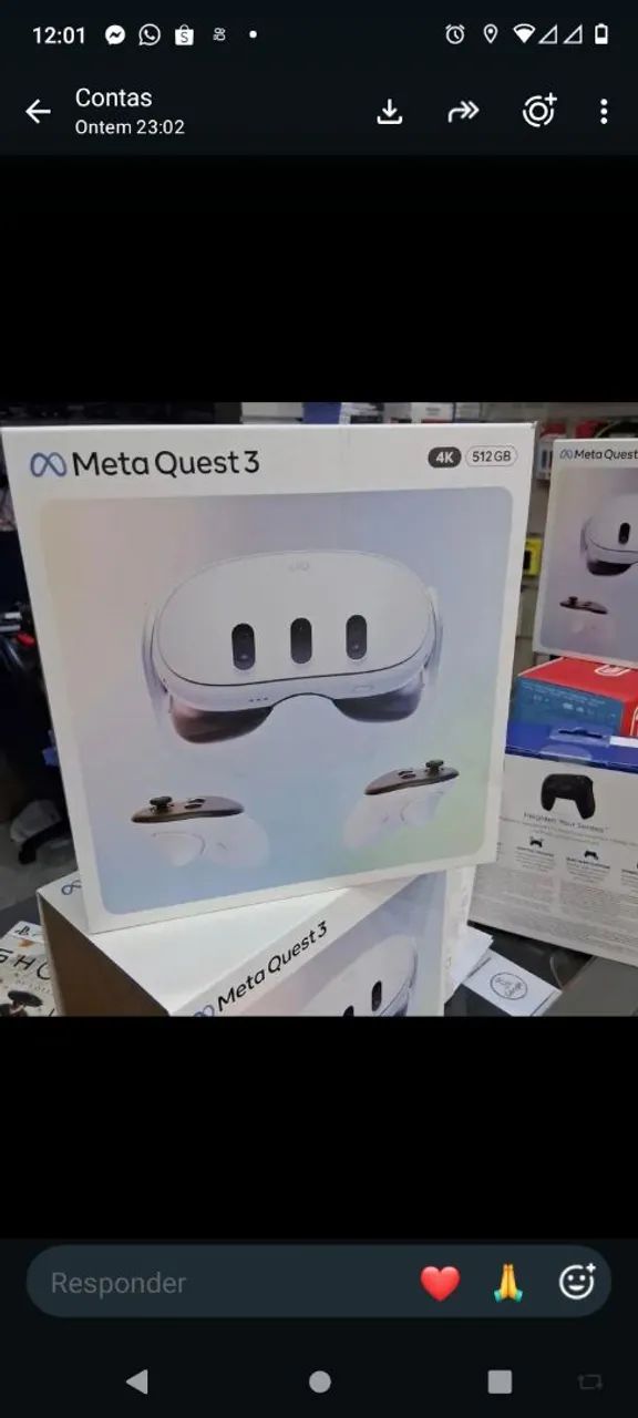 Meta Quest 3 512gb - Consoles de Vídeo Game - República, São Paulo