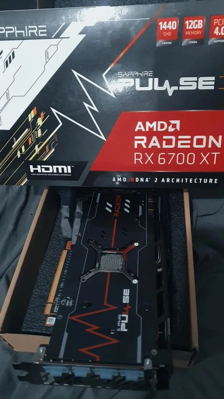 RX 6700 XT 12GB - Zerada - Foto 3