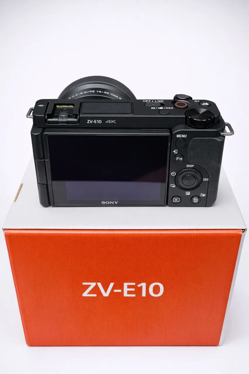 Sony ZV E10 com lente 16 50mm produto novo lacrado com nota fiscal