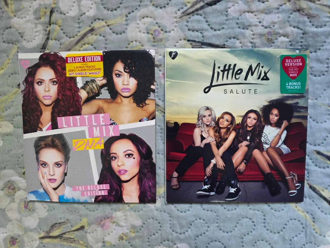 Combo CDs Little Mix DNA e Salute Deluxe Edition