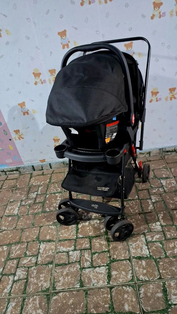Carrinho de bebê mais bebê conforto  - Foto 4