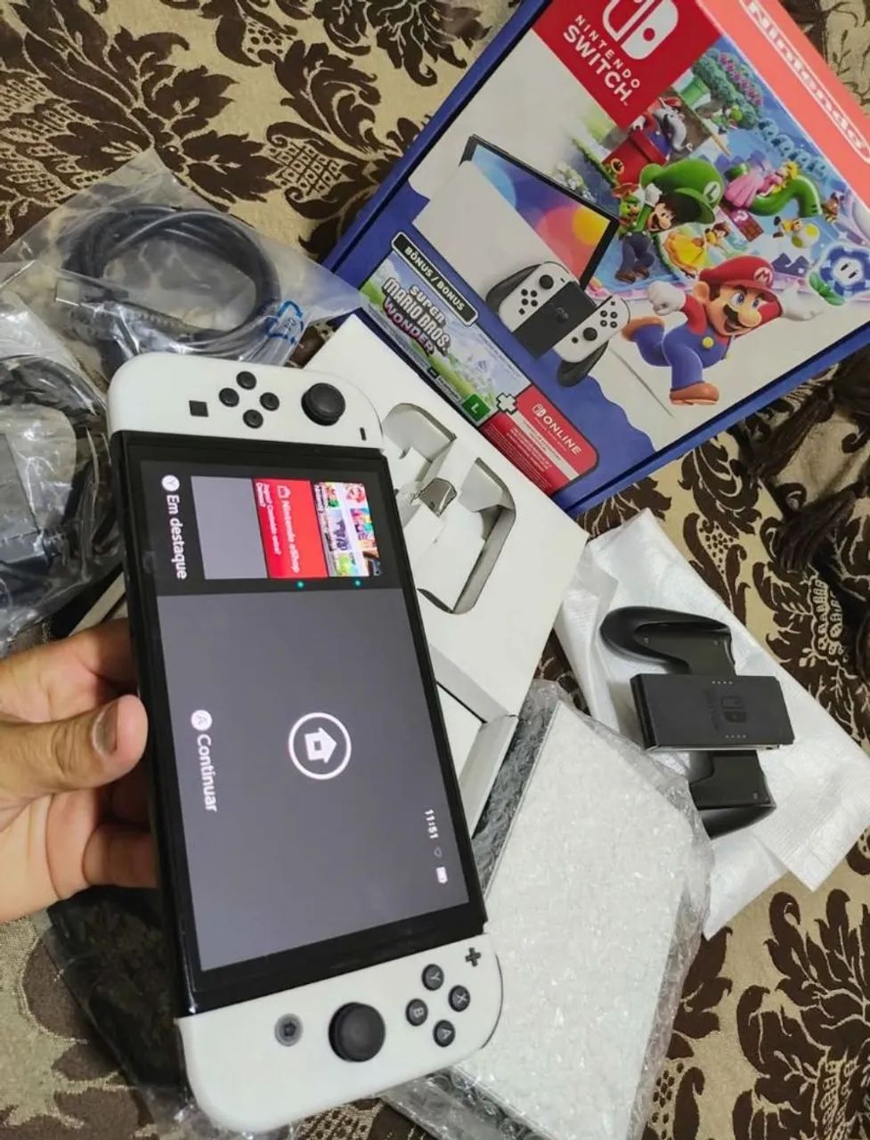 Nintendo Switch OLED Desbloqueado  - Foto 2