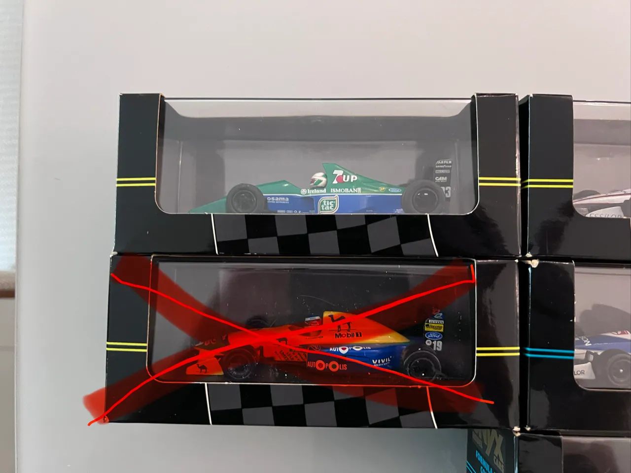 Miniaturas F1 anos 90 Onyx 1/43 - Foto 2