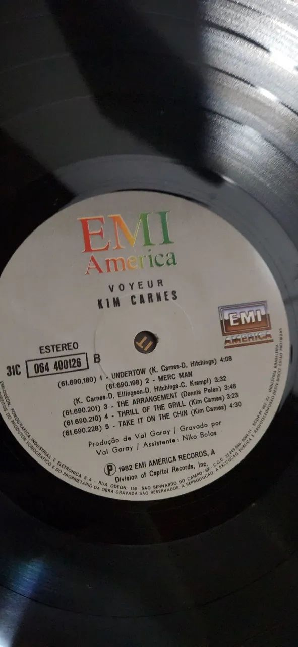Disco vinil KIM CARNES "VOYEUR" lp - Foto 5