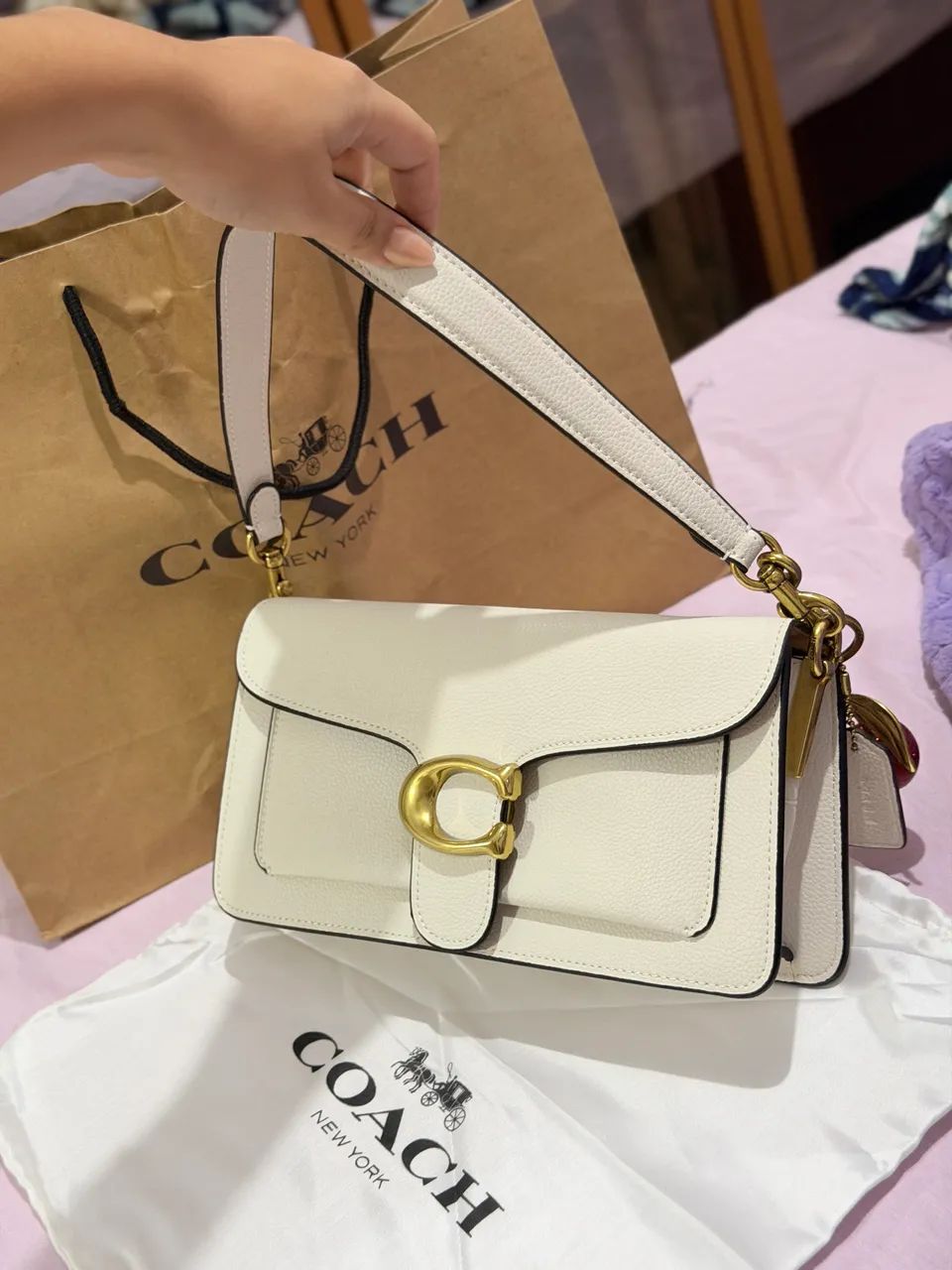 Bolsa coach Tabby 26cm