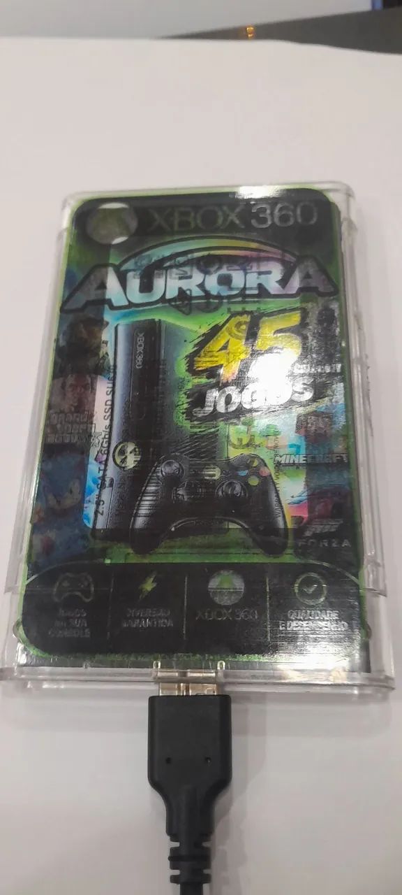 Ssd aurora256gb xbox,45 jogos - Foto 2