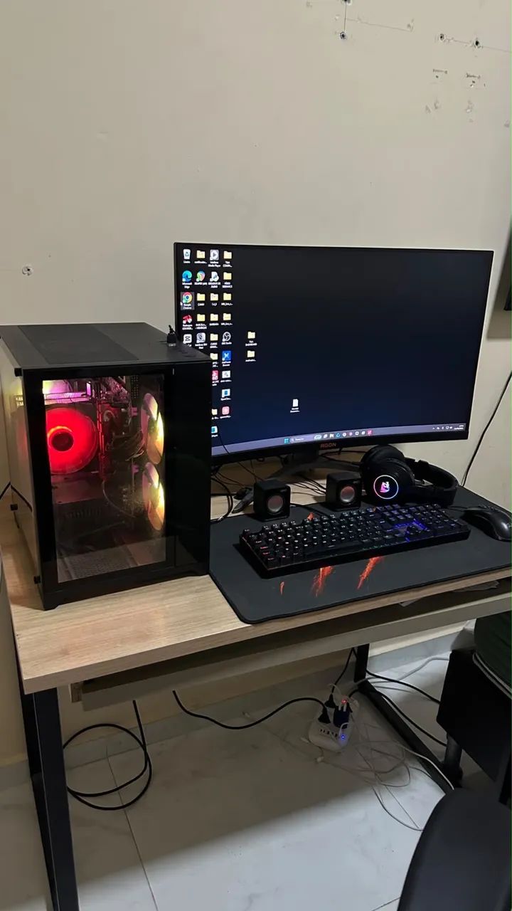 PC GAMER COMPLETO COM APENAS 1 ANO DE USO