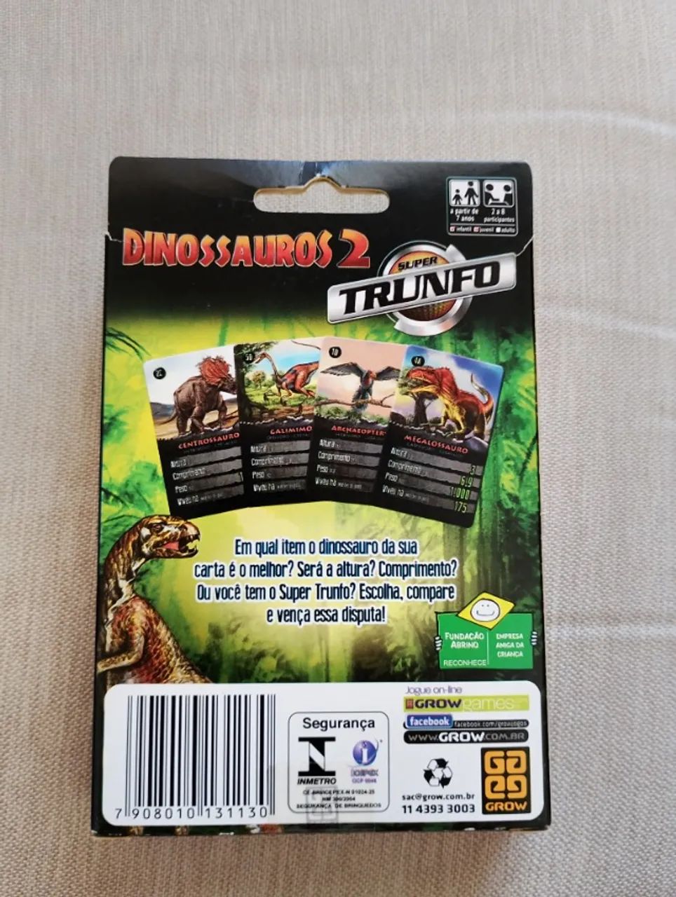 Super Trunfo Dinossauros - Foto 2