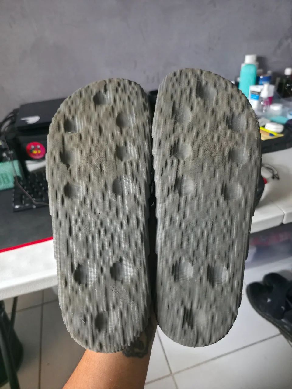 Chinelo Slide Adidas Adilette 22 - Foto 4