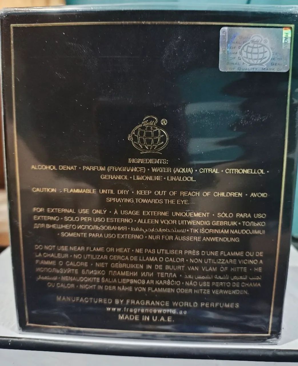 Fragrance World - Star Men NEBULA 100ml - Foto 2