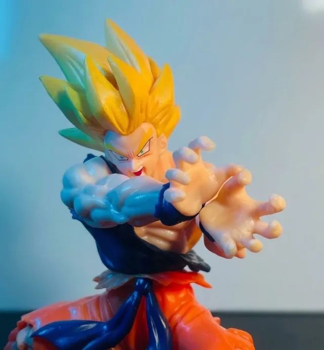 Boneco Goku Batalha 13 cm - Foto 5